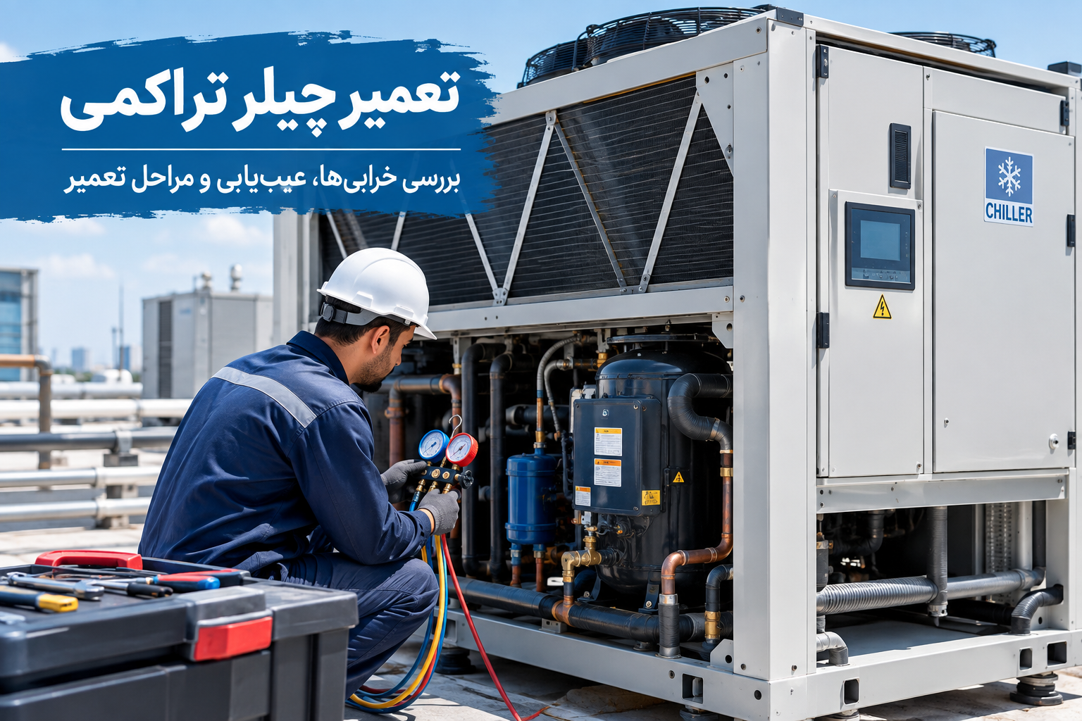 تعمیر چیلر تراکمی